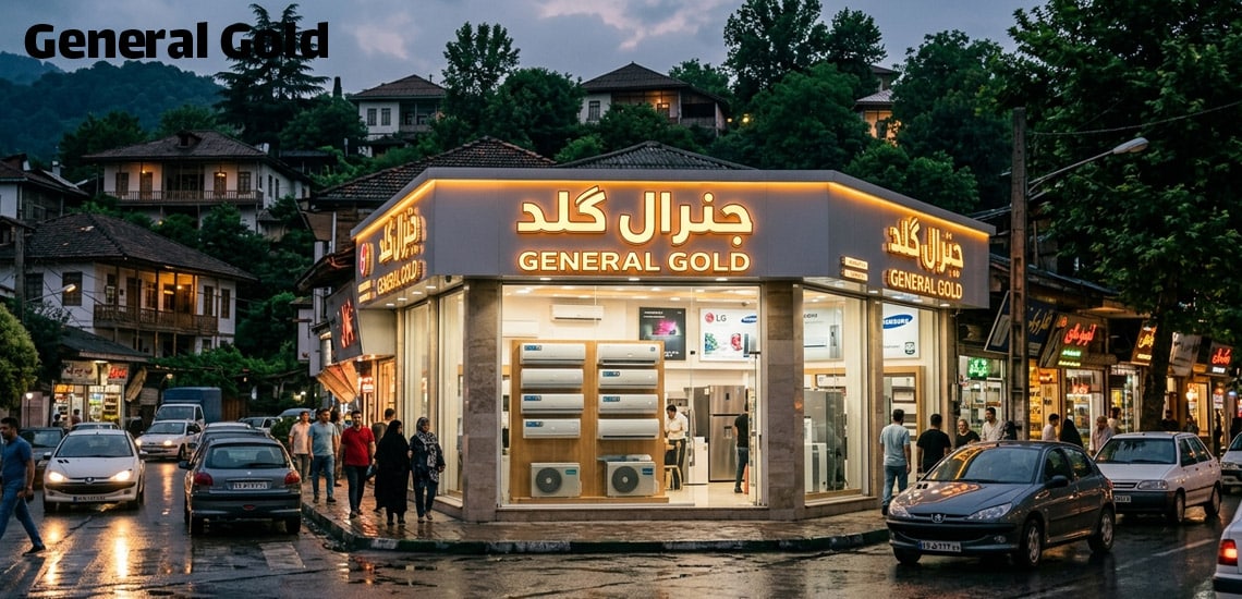معرفی نمایندگی کولر های گازی جنرال گلد در لاهیجان